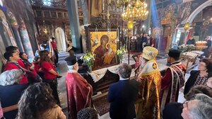 «Ενθρονίστηκε» η Ιερά Εικόνα της Κεράς του Ρεθέμνους