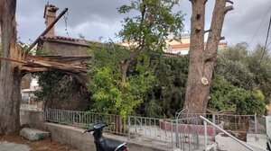 Προβλήματα στη Λέσβο από τους θυελλώδεις νοτιάδες