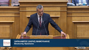 Μαμουλάκης: Νομοσχέδιο για το περιβάλλον και τον χωροταξικό σχεδιασμό, φτιαγμένο ρουσφέτι - ρουσφέτι