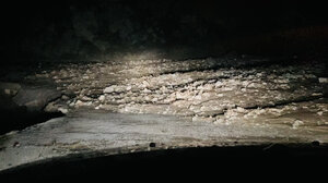 Αποκλεισμένοι δρόμοι στη νότια Κρήτη μετά την έντονη βροχόπτωση