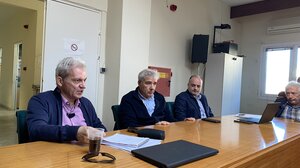 Επαφές Καλοκαιρινού για την αντιπλημμυρική προστασία του Δήμου Ηρακλείου