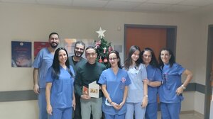 Ευχές και γούρια από το Σωματείο Εργαζομένων στο ΠΑΓΝΗ