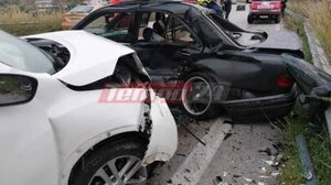Σφοδρή σύγκρουση ΙΧ στην Πάτρα! 4 τραυματίες, ανάμεσά τους ένα κοριτσάκι