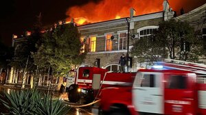 Αμπχαζία: Πυρκαγιά στην Εθνική Πινακοθήκη κατέστρεψε χιλιάδες έργα τέχνης!