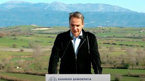 Το νέο οδικό άξονα Άκτιο - Αμβρακία εγκαινίασε o πρωθυπουργός