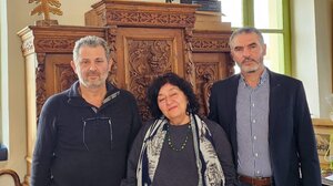 Στην Εφορεία Αρχαιοτήτων Ρεθύμνου ο βουλευτής Ρεθύμνου ΠΑΣΟΚ, Μανόλης Χνάρης