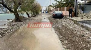 Κακοκαιρία: Δεν υπάρχουν δρόμοι σε Ρίο, Αραχωβίτικα και Πλαζ