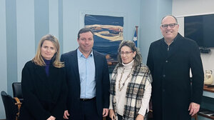 Στον δήμαρχο Αγίου Νικολάου αντιπροσωπεία του Δικηγορικού Συλλόγου Λασιθίου