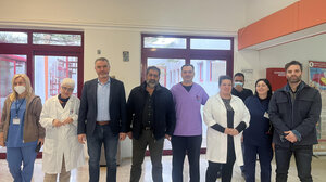 Στα Κέντρα Υγείας Αμαρίου και Αγίου Βασιλείου ο Μανόλης Χνάρης