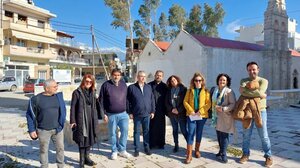 Εργασίες συντήρησης και αποκατάστασης στον Ι.Ν. Αγίου Τίτου Τυμπακίου 