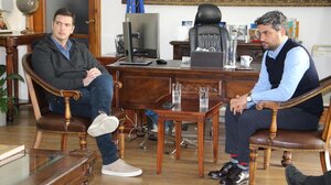 Συνάντηση Αλέξανδρου Μαρκογιαννάκη με Δήμαρχο Χανίων