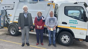 Ένα... δορυφορικό απορριμματοφόρο στον Δήμο Σητείας