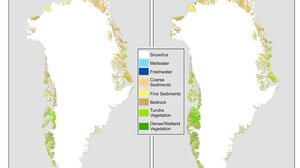 Ο πάγος της Γροιλανδίας λιώνει και αντικαθίσταται με βλάστηση
