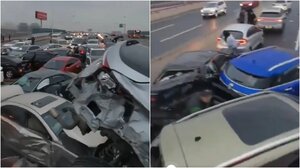 Κίνα: Καραμπόλα 100 οχημάτων σε μεγάλο αυτοκινητόδρομο 