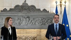 Συνάντηση Μητσοτάκη - Μέτσoλα: "Το κράτος δικαίου είναι ισχυρότερο από ποτέ"