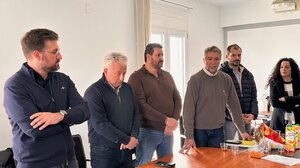 Στην κοπή της πίτας της ΔΕΥΑ Μαλεβιζίου ο Δήμαρχος Μενέλαος Μποκέας