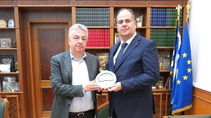 Επίσκεψη του Πρέσβη της Παλαιστίνης στον Περιφερειάρχη 