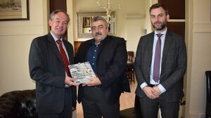 Στα Χανιά ο πρέσβης του Βελγίου στην Ελλάδα