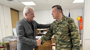 Συνάντηση Καλοκαιρινού με τον νέο Διοικητή της ΣΕΑΠ