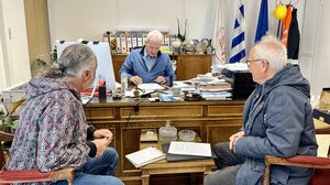 Με την "Ομάδα Πολιτών για ένα καθαρό Ηράκλειο" συναντήθηκε ο Α. Καλοκαιρινός