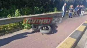 Πάτρα: Νεκρός ο οδηγός της μηχανής που χτυπήθηκε από αυτοκίνητο