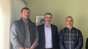 Συνάντηση Μανόλη Χνάρη, με μέλη της Ένωσης Ειδικών Φρουρών Κρήτης