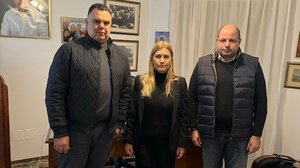 Με τη βουλευτή Σέβη Βολουδάκη στελέχη της Ένωσης Λιμενικών Κρήτης