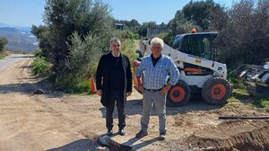 Δήμος Αγ. Βασιλείου: Προχωρά η αναβάθμιση της αγροτικής οδοποιίας