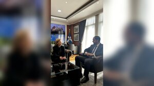 Με τον Υφυπουργό Άμυνας συναντήθηκε η Σέβη Βολουδάκη