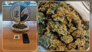 Στις αποσκευές του είχε και 400 γραμμάρια κάνναβης