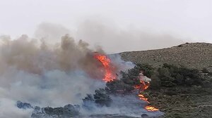 Φωτιά στην Πάρο: Καταφθάνουν δυνάμεις από την Νάξο – Κοντά στα σπίτια οι φλόγες