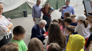 Στην πρώην "Ακαδημία" για τα έργα στατικής ενίσχυσης, ο Δήμαρχος Ηρακλείου