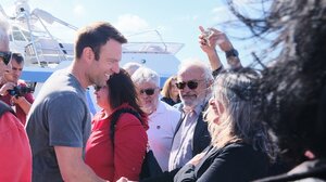 Συνέχεια επαφών στην Χίο από τον Στέφανο Κασσελάκη