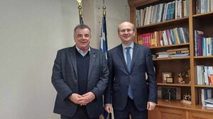 Στον Υπουργό Οικονομίας ο Δήμαρχος Αγίου Βασιλέιου