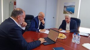 Στα γραφεία του ΟΑΚ ο ΓΓ Υποδομών