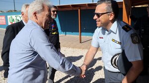 Στο πάρκο κυκλοφοριακής αγωγής για το πρόγραμμα "Κυκλοφορώ" ο Αλέξης Καλοκαιρινός