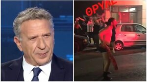 Φίλος του Ολυμπιακού ξεγυμνώθηκε πάνω στους πανηγυρισμούς - Τι κατέγραψε ο Κώστας Κόκλας 