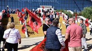 Σε λίγο η ομιλία του Έντι Ράμα στο Κλειστό του Γαλατσίου -Αυξημένα τα μέτρα ασφαλείας στην περιοχή