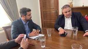 Στο Δημαρχείο Χανίων ο Υφυπουργός Εργασίας Β. Σπανάκης 