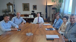 Συνάντηση με τον Διοικητή της ΥΠΑ για τα θέματα του Αεροδρομίου Σητείας