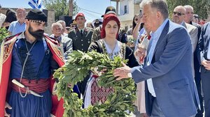 Στ. Αρναουτάκης: "Ο Μυλοπόταμος και τα Λιβάδια κατέθεσαν θυσία αίματος στους αγώνες του λαού μας"