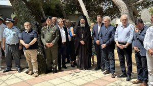 Στο Μνημόσυνο για τους 62 Μάρτυρες ο Δήμαρχος Μινώα Πεδιάδας