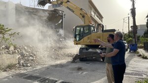 Στη διάνοιξη της οδού Αγίου Στεφάνου ο Δήμαρχος Ηρακλείου - Βίντεο