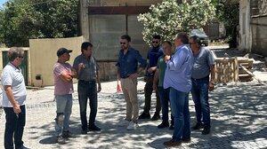 Έργα στη Δημοτική Ενότητα Κρουσώνα επιθεώρησε ο Δήμαρχος Μαλεβιζίου Μεν. Μποκέας