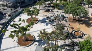 Το εργοτάξιο της Πλατείας Ελευθερίας... από ψηλά!