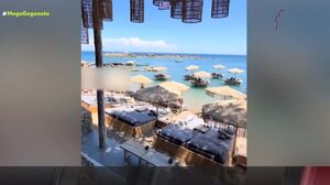 Ρόδος: Οριστικό λουκέτο στο beach bar με τις ξαπλώστρες μέσα στη θάλασσα