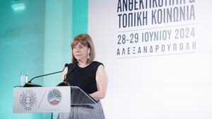 Στον Έβρο η Κ. Σακελλαροπούλου: Ανακηρύχθηκε επίτιμη δημότης Ορεστιάδας 