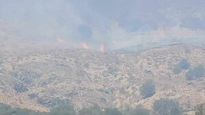 Χωρίς ενεργό μέτωπο η φωτιά στη Γόρτυνα - Το προληπτικό μήνυμα από το 112 - Βίντεο 