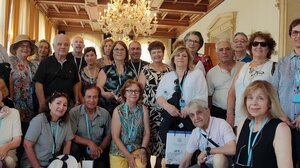 Εθιμοτυπική επίσκεψη Ελληνοαυστραλών στη Λότζια