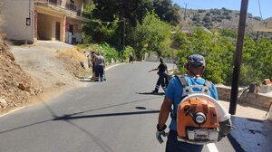 Καθαρισμός και ευπρεπισμός των δημοτικών κοινοτήτων Αγίου Νικολάου